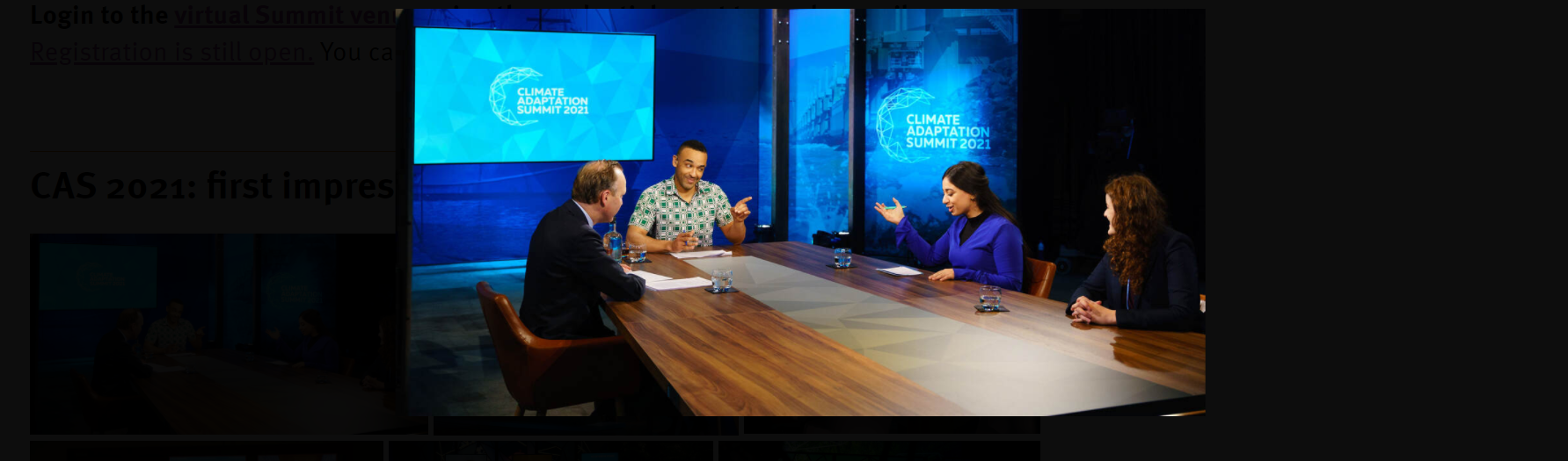  What you should know about Climate Adaptation Summit 2021 that is taking place online
