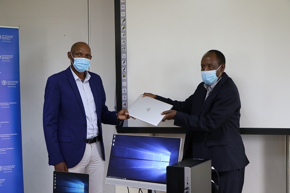REMA receives computing equipment provided by FAO to enhance Greenhouse Gases inventory