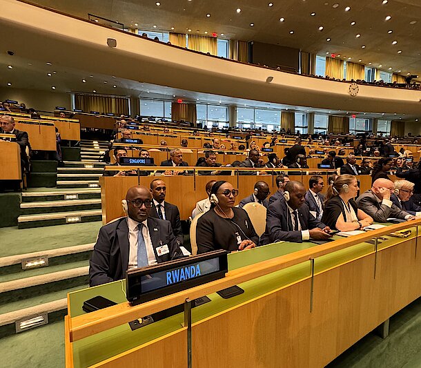 GREEN RWANDA AT UNGA79: ENDING PLASTIC POLLUTION AND ADVANCING CLIMATE ACTION